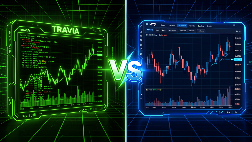 Travia vs MetaTrader 5 comparison for automated forex trading in 2026